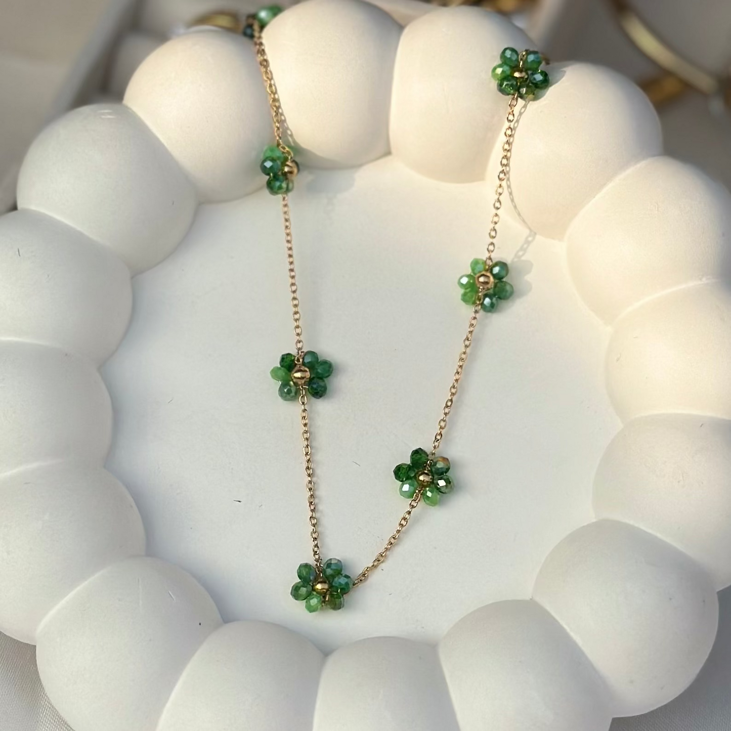 Emerald Garden Necklace