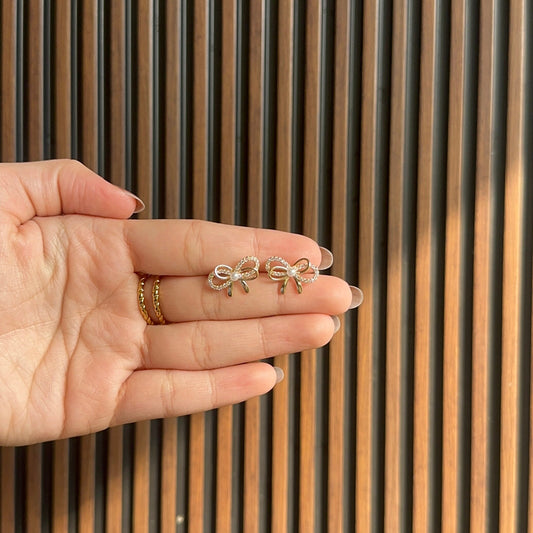 Twinkle Bow Studs