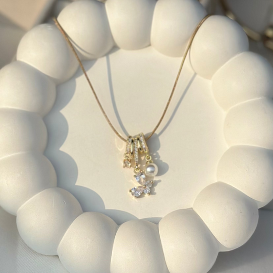 Pearl Cascade Necklace